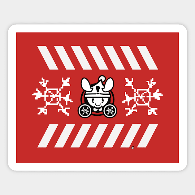 Merry Container Magnet by Error Hunter